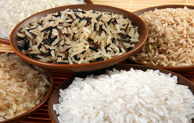 تفاوت برنج سفید با برنج قهوه ای
